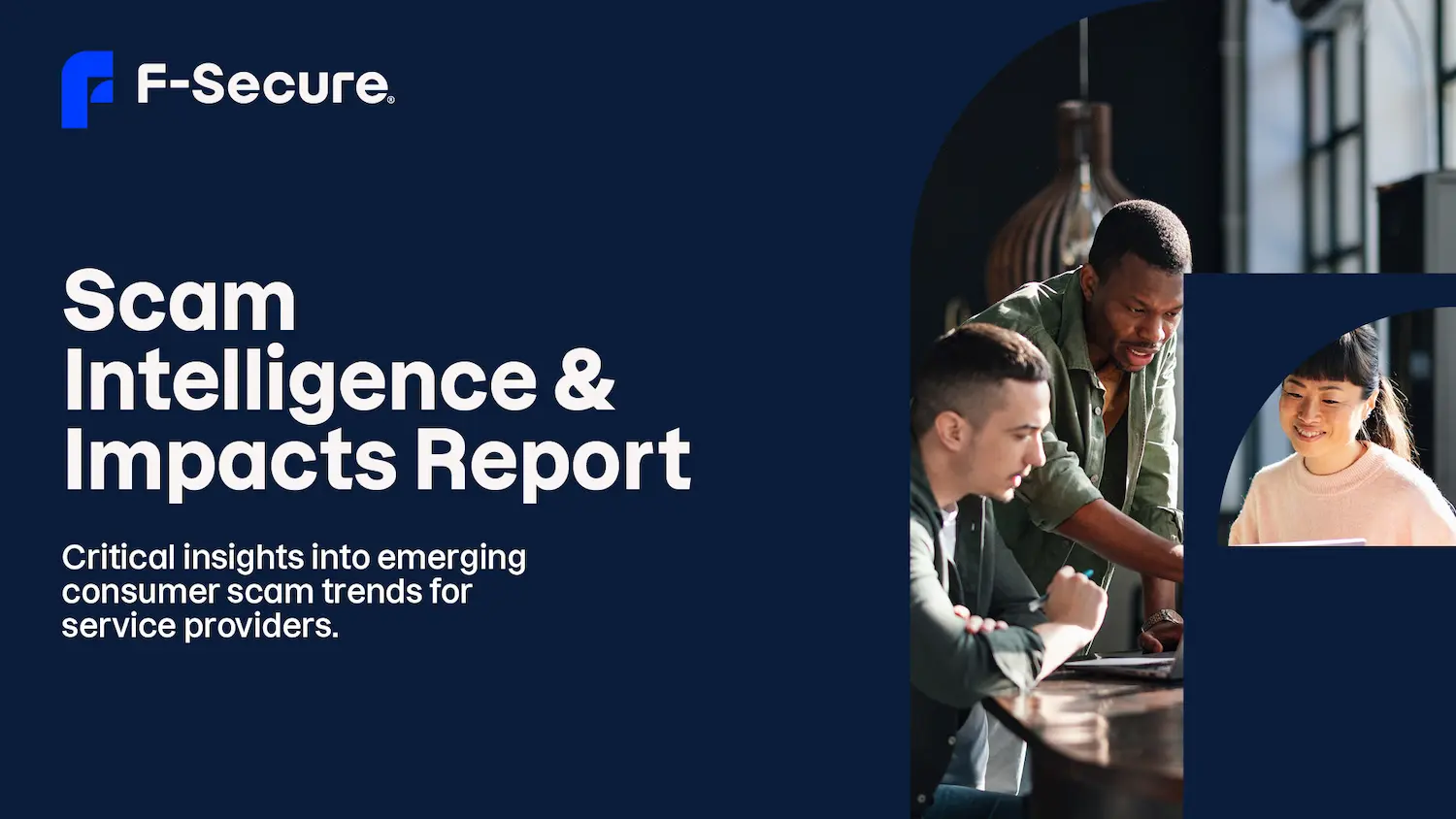 F-Secure Scam Intelligence and Impacts Report cover